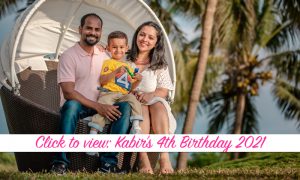 Kabir's 4th Birthday in Goa (Feb 2021)