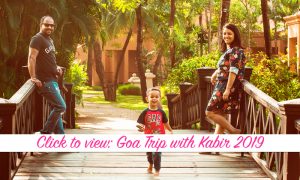 Goa Trip with Kabir in Nov 2019